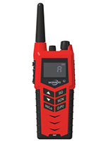 The SmartFind R8F UHF FireFighter Radio.